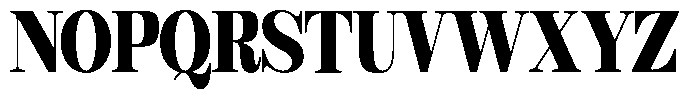 Rustand Black Semi Condensed Font UPPERCASE