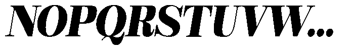 Rustand Black Semi Expanded Italic Font UPPERCASE