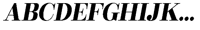 Rustand Bold Expanded Italic Font UPPERCASE