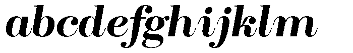 Rustand Bold Expanded Italic FONT