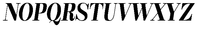 Rustand Bold Semi Condensed Italic Font UPPERCASE