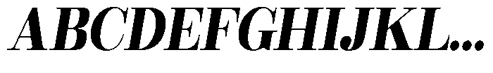 Rustand Bold Semi Expanded Italic Font UPPERCASE