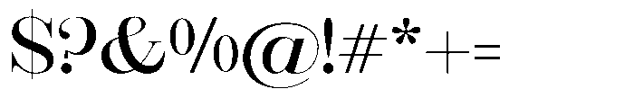 Rustand Expanded Font OTHER CHARS