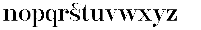 Rustand Expanded Font LOWERCASE