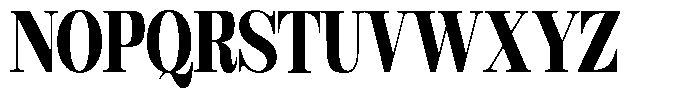 Rustand Extra Bold Condensed Font UPPERCASE