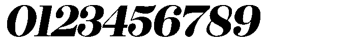Rustand Extra Bold Expanded Italic Font OTHER CHARS