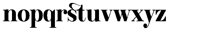 Rustand Extra Bold Font LOWERCASE