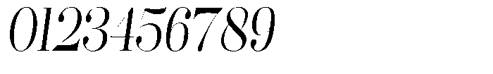 Rustand Light Condensed Italic Font OTHER CHARS