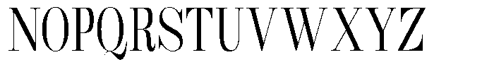 Rustand Light Condensed Font UPPERCASE