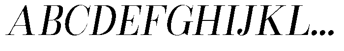 Rustand Light Expanded Italic Font UPPERCASE