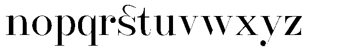 Rustand Light Expanded Font LOWERCASE