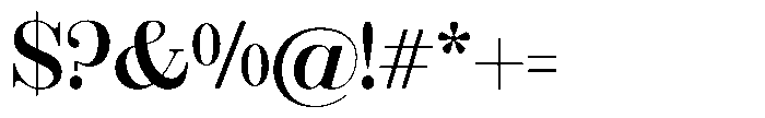 Rustand Medium Semi Expanded Font OTHER CHARS