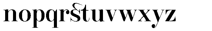 Rustand Medium Semi Expanded Font LOWERCASE