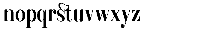 Rustand Semi Bold Condensed Font LOWERCASE