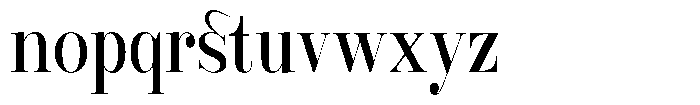 Rustand Semi Condensed Font LOWERCASE