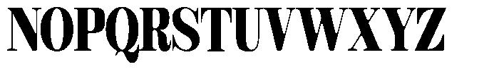 Rustand Soft Black Condensed Font UPPERCASE
