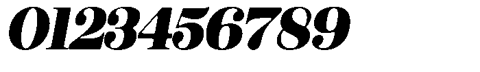 Rustand Soft Black Expanded Italic Font OTHER CHARS