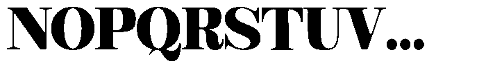 Rustand Soft Black Expanded Font UPPERCASE