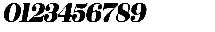 Rustand Soft Black Semi Expanded Italic Font OTHER CHARS