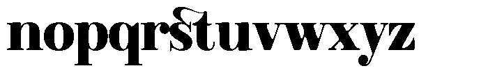 Rustand Soft Black Semi Expanded Font LOWERCASE