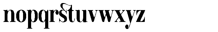 Rustand Soft Bold Condensed Font LOWERCASE