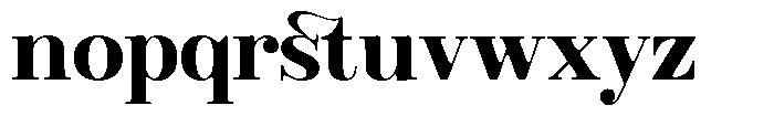 Rustand Soft Bold Expanded Font LOWERCASE