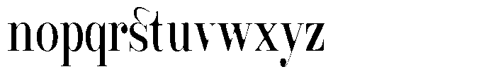 Rustand Soft Condensed Font LOWERCASE