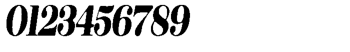 Rustand Soft Extra Bold Condensed Italic Font OTHER CHARS