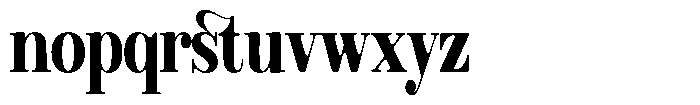 Rustand Soft Extra Bold Condensed Font LOWERCASE