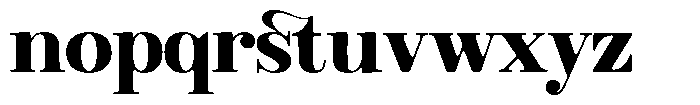 Rustand Soft Extra Bold Expanded Font LOWERCASE