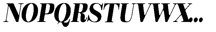 Rustand Soft Extra Bold Italic Font UPPERCASE