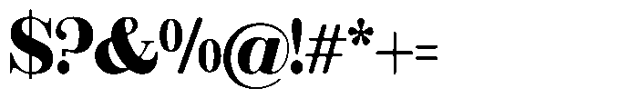 Rustand Soft Extra Bold Semi Expanded Font OTHER CHARS