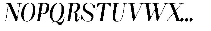 Rustand Soft Italic Font UPPERCASE