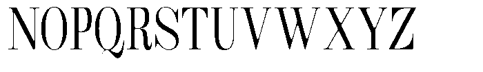Rustand Soft Light Condensed Font UPPERCASE