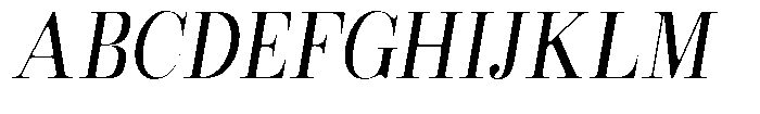 Rustand Soft Light Semi Expanded Italic Font UPPERCASE
