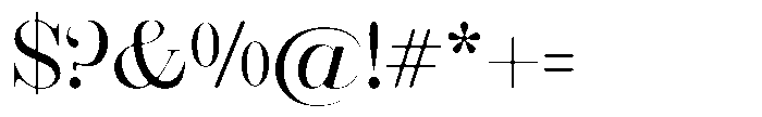 Rustand Soft Light Semi Expanded Font OTHER CHARS