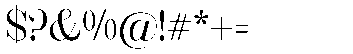 Rustand Soft Light Font OTHER CHARS