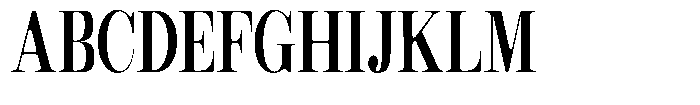 Rustand Soft Medium Condensed Font UPPERCASE