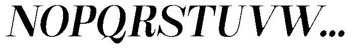 Rustand Soft Medium Expanded Italic Font UPPERCASE