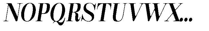 Rustand Soft Medium Italic Font UPPERCASE