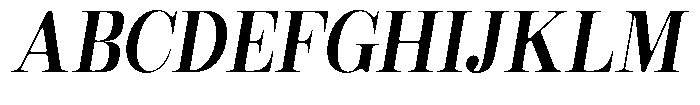 Rustand Soft Medium Semi Expanded Italic Font UPPERCASE
