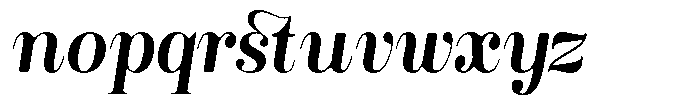 Rustand Soft Semi Bold Italic Font LOWERCASE