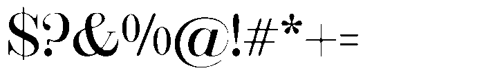 Rustand Soft Semi Expanded Font OTHER CHARS