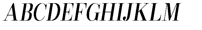 Rustand Var Black Italic Font UPPERCASE