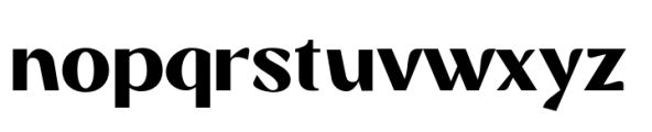 Rustea Font LOWERCASE