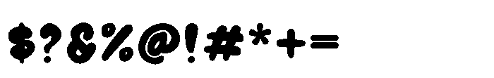 Rusted Vibe Regular Font OTHER CHARS