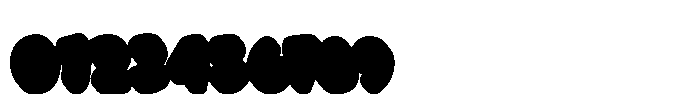 Rusted Vibe Shadow Font OTHER CHARS