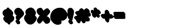 Rusted Vibe Shadow Font OTHER CHARS