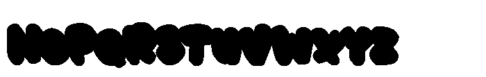 Rusted Vibe Shadow Font UPPERCASE