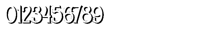 Rusther Extrude Font OTHER CHARS